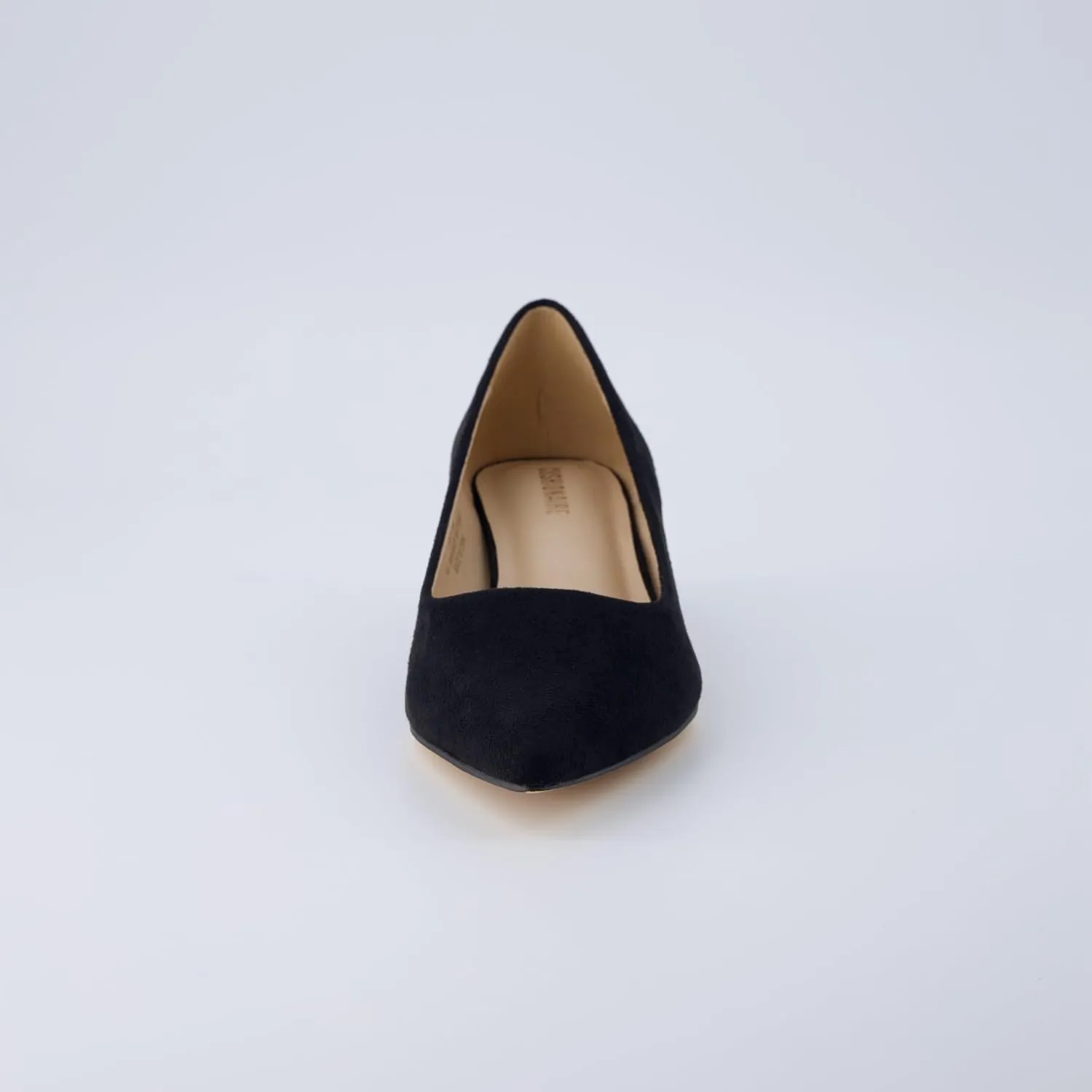 CUSHIONAIRE Women's Bay Kitten Heel Dress Shoe  Memory Foam, Wide Widths Available
