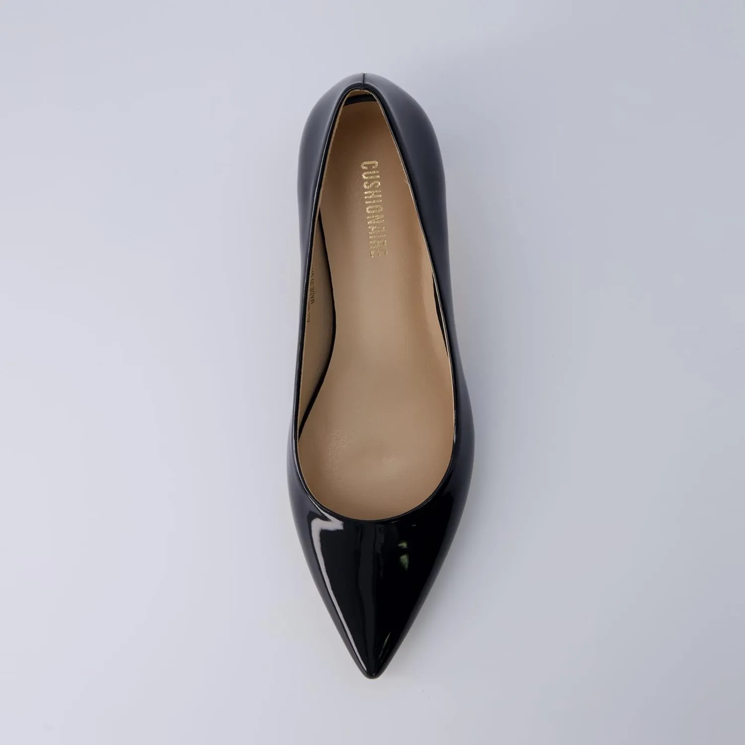 CUSHIONAIRE Women's Bay Kitten Heel Dress Shoe  Memory Foam, Wide Widths Available