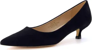 CUSHIONAIRE Women's Bay Kitten Heel Dress Shoe  Memory Foam, Wide Widths Available