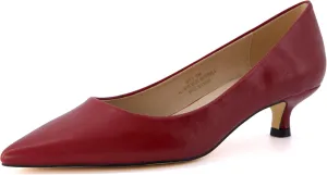 CUSHIONAIRE Women's Bay Kitten Heel Dress Shoe  Memory Foam, Wide Widths Available