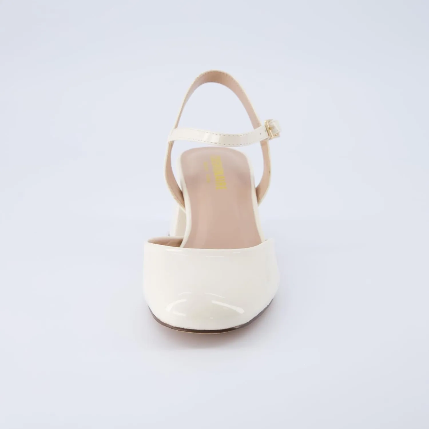 CUSHIONAIRE Women's Dancer Round Toe Block Heel Dress Shoe  Memory Foam, Wide Widths Available
