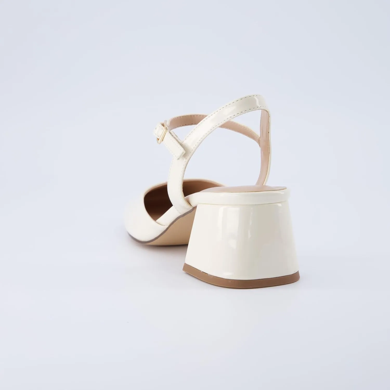 CUSHIONAIRE Women's Dancer Round Toe Block Heel Dress Shoe  Memory Foam, Wide Widths Available