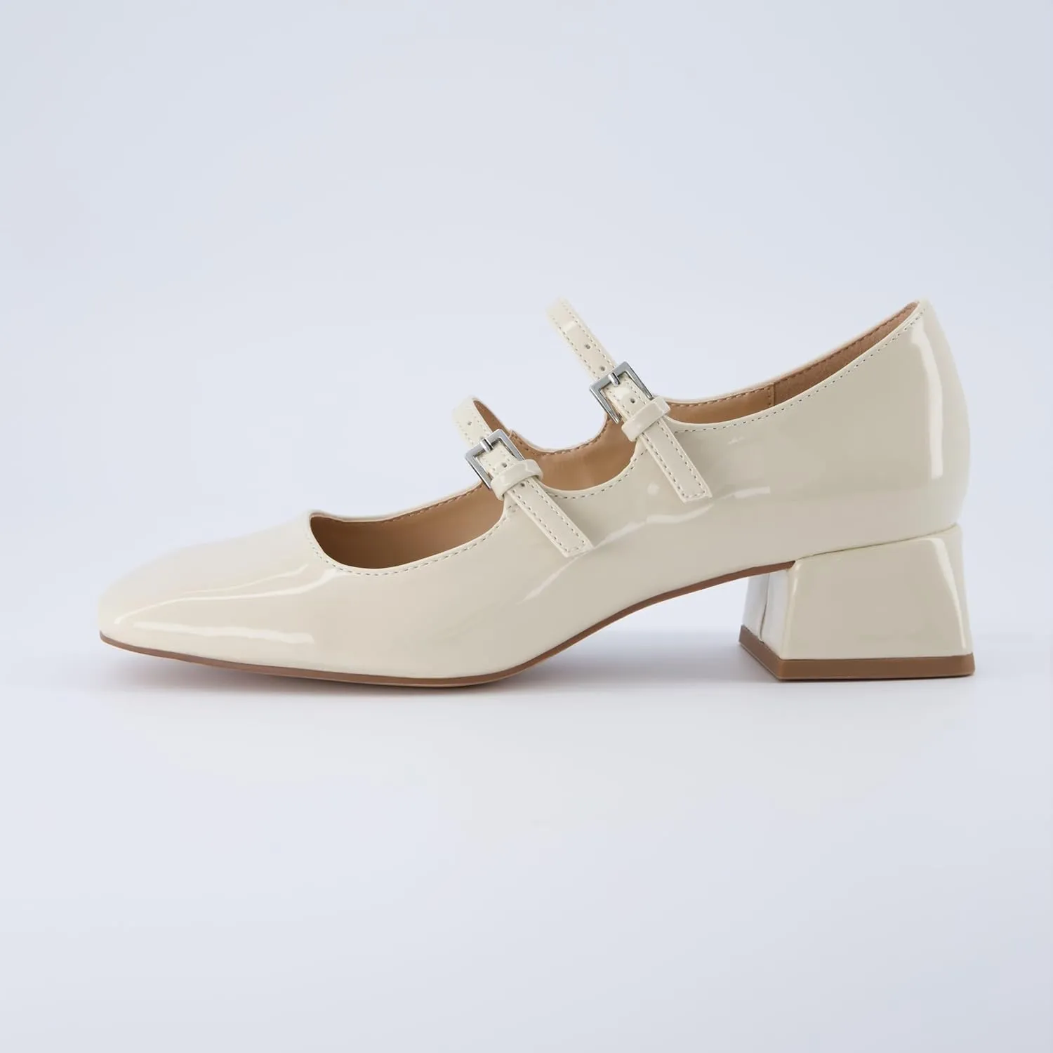 CUSHIONAIRE Women's Twiggy Mary Jane Dress Shoe  Memory Foam, Wide Widths Available