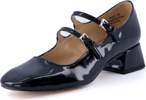 CUSHIONAIRE Women's Twiggy Mary Jane Dress Shoe  Memory Foam, Wide Widths Available