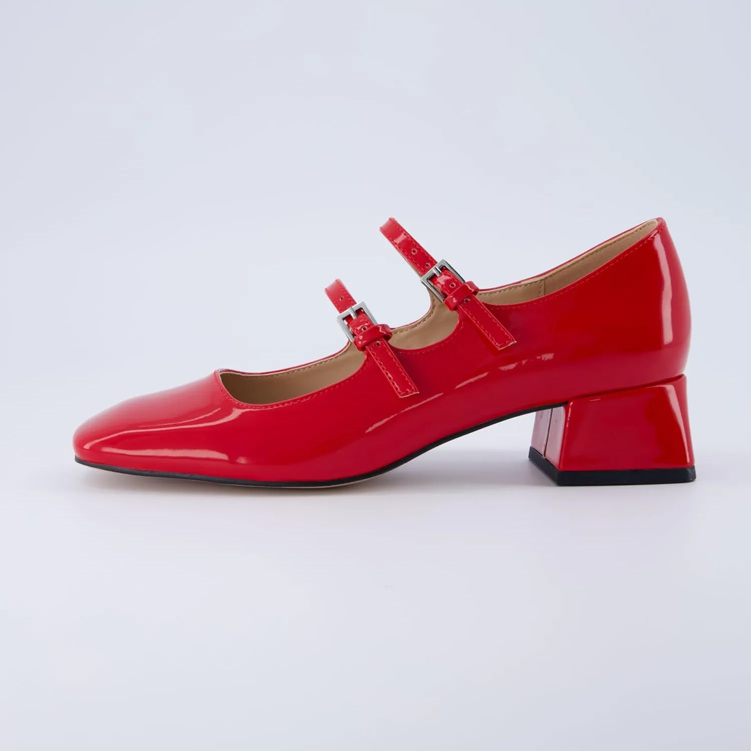 CUSHIONAIRE Women's Twiggy Mary Jane Dress Shoe  Memory Foam, Wide Widths Available
