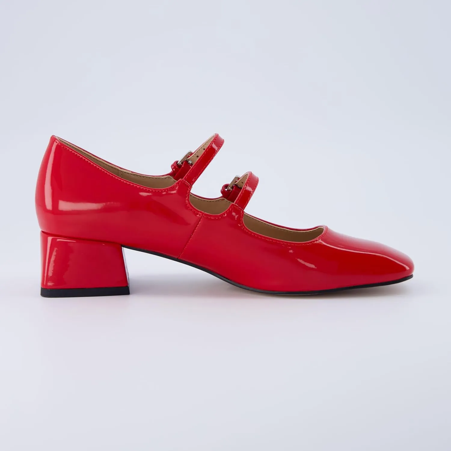CUSHIONAIRE Women's Twiggy Mary Jane Dress Shoe  Memory Foam, Wide Widths Available