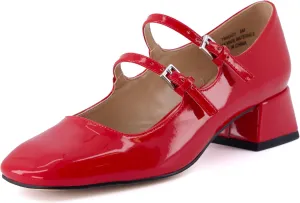CUSHIONAIRE Women's Twiggy Mary Jane Dress Shoe  Memory Foam, Wide Widths Available
