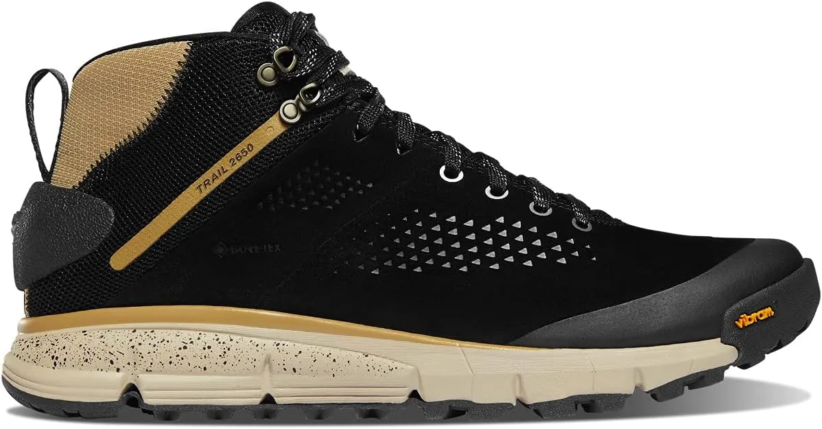 Danner Trail 2650 Gore-Tex Mid 4" Waterproof Hiking Shoes for Men - Suede and Textile Upper with Comfort Footbed, EXO Heel System & Traction Outsole