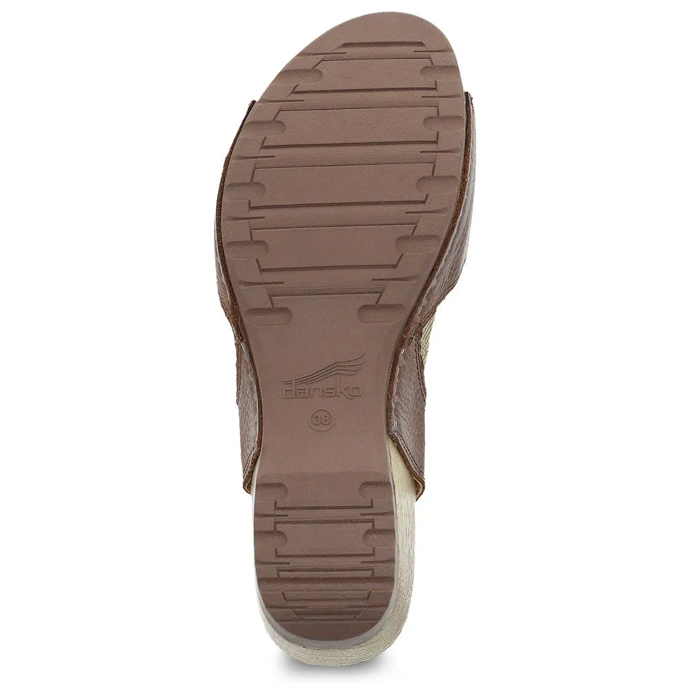 Dansko Women's Tricia Brown Milled Burnished 1709531600