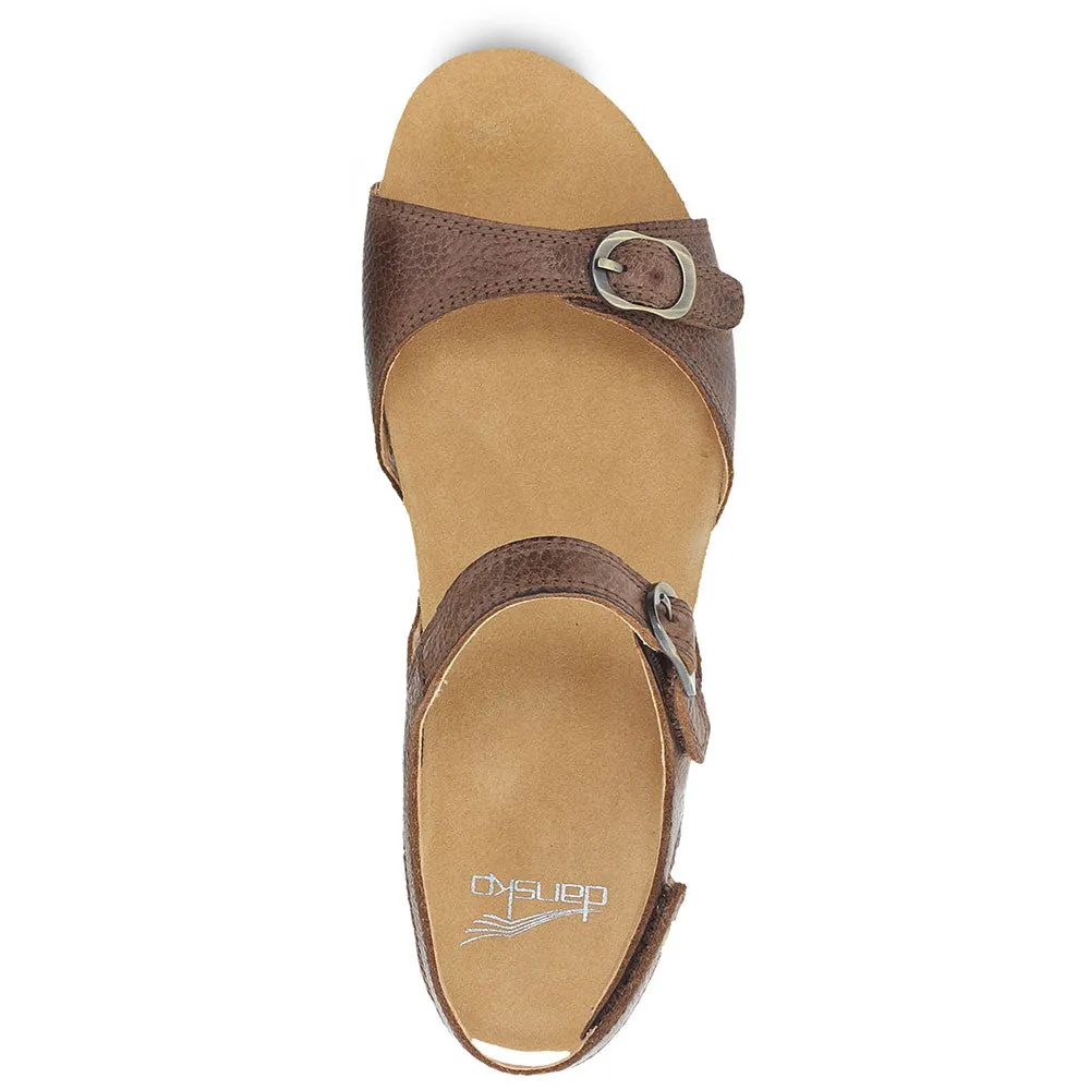 Dansko Women's Tricia Brown Milled Burnished 1709531600