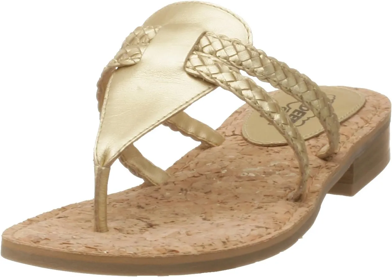 Deer Stags Women's Goddess Flat Thong Sandal