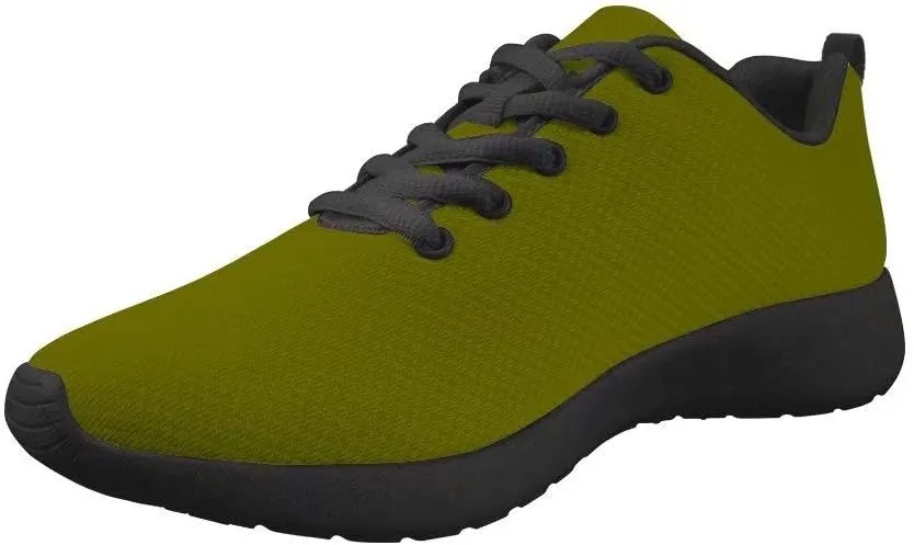 Dellukee 2019 Fashion Running Shoes Women Black Casual Non Slip Wide Width Sneakers
