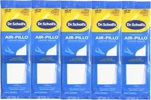 Dr. Scholl's Air-Pillo Insoles Unisex -1 PR, Pack of 5