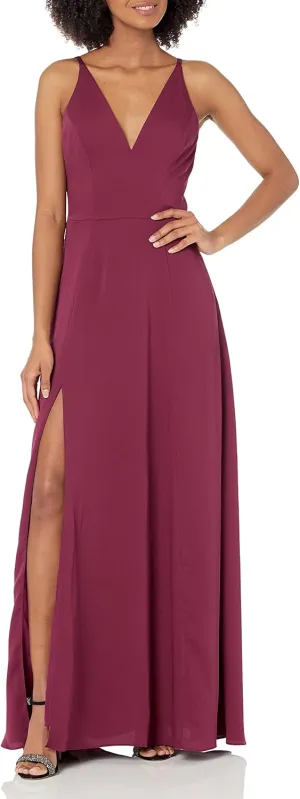 Dress the Population Women's Parker Fit and Flare Maxi Dress