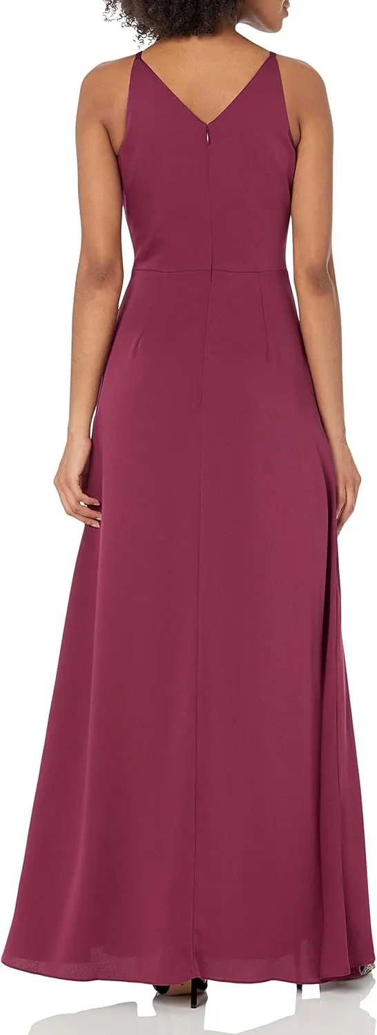 Dress the Population Women's Parker Fit and Flare Maxi Dress