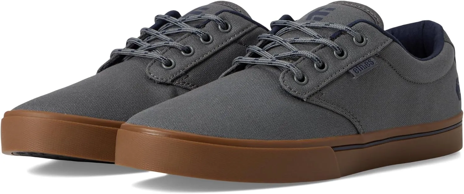 Etnies Men's Jameson 2 Eco Skate Shoe, Dark Grey/Blue, 9