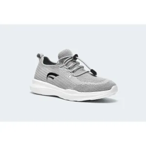 Finily Rina Women's Trainer with Elastic Laces - Grey