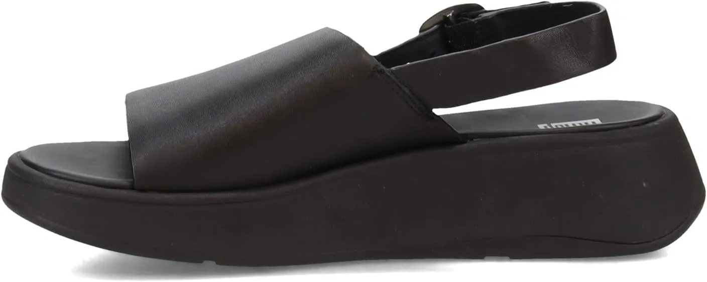 FitFlop Women's, F-Mode Leather Flatform Back-Strap Sandal