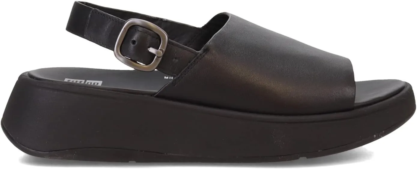 FitFlop Women's, F-Mode Leather Flatform Back-Strap Sandal
