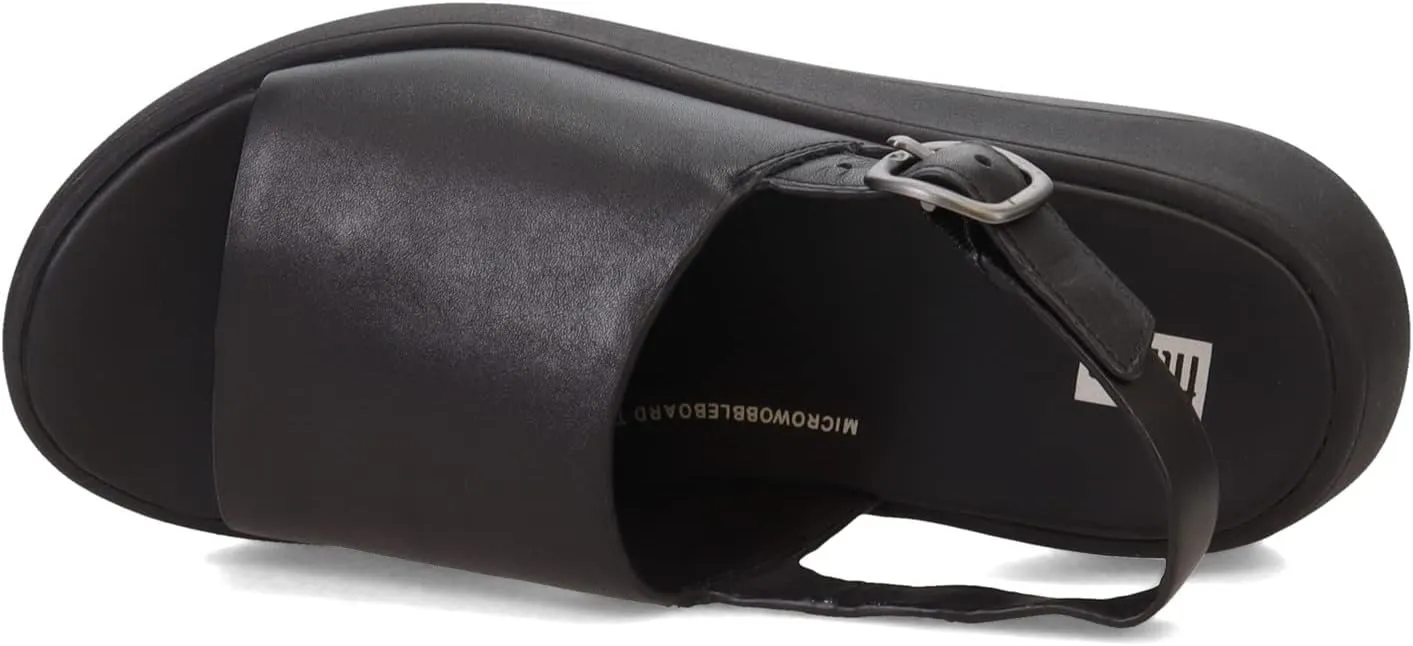 FitFlop Women's, F-Mode Leather Flatform Back-Strap Sandal