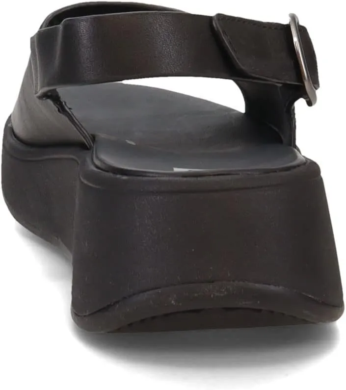 FitFlop Women's, F-Mode Leather Flatform Back-Strap Sandal