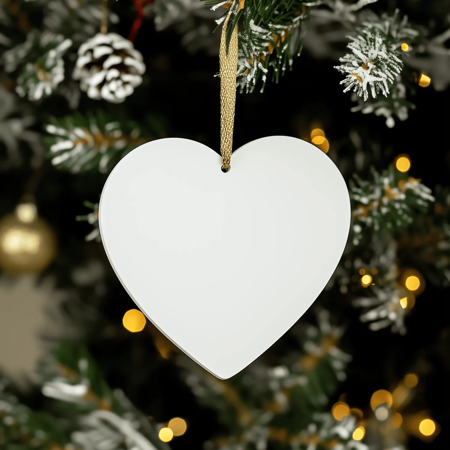 Fitness Trainer Gifts, Funny Quote Heart Ornament, Christmas Unique Gifts from Friends to Fitness Trainers