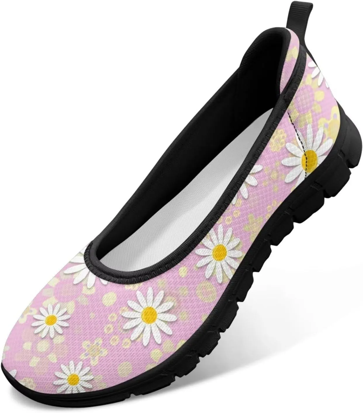 Flat Shoes for Women Dressy Work Round Toe Flats for Women Casual Slip On Shoes