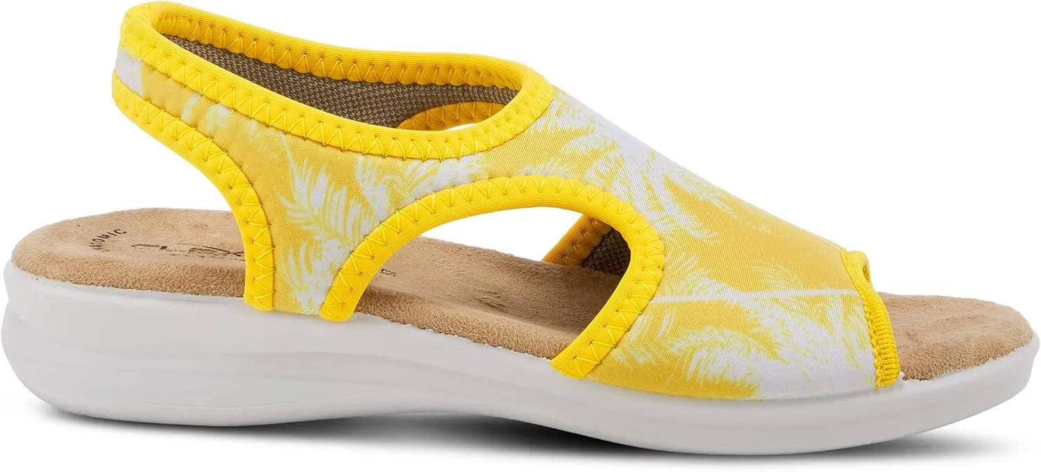 Flexus Women's Nyaman-Tropics Slingback Sandal