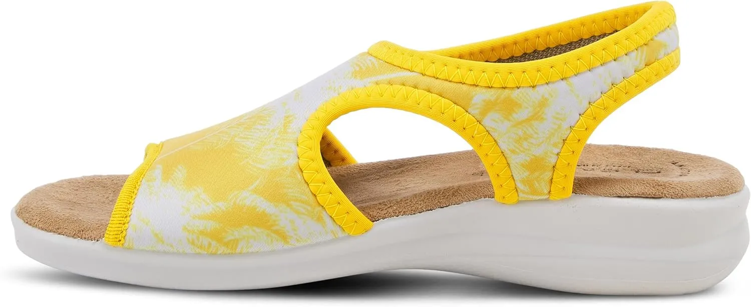 Flexus Women's Nyaman-Tropics Slingback Sandal