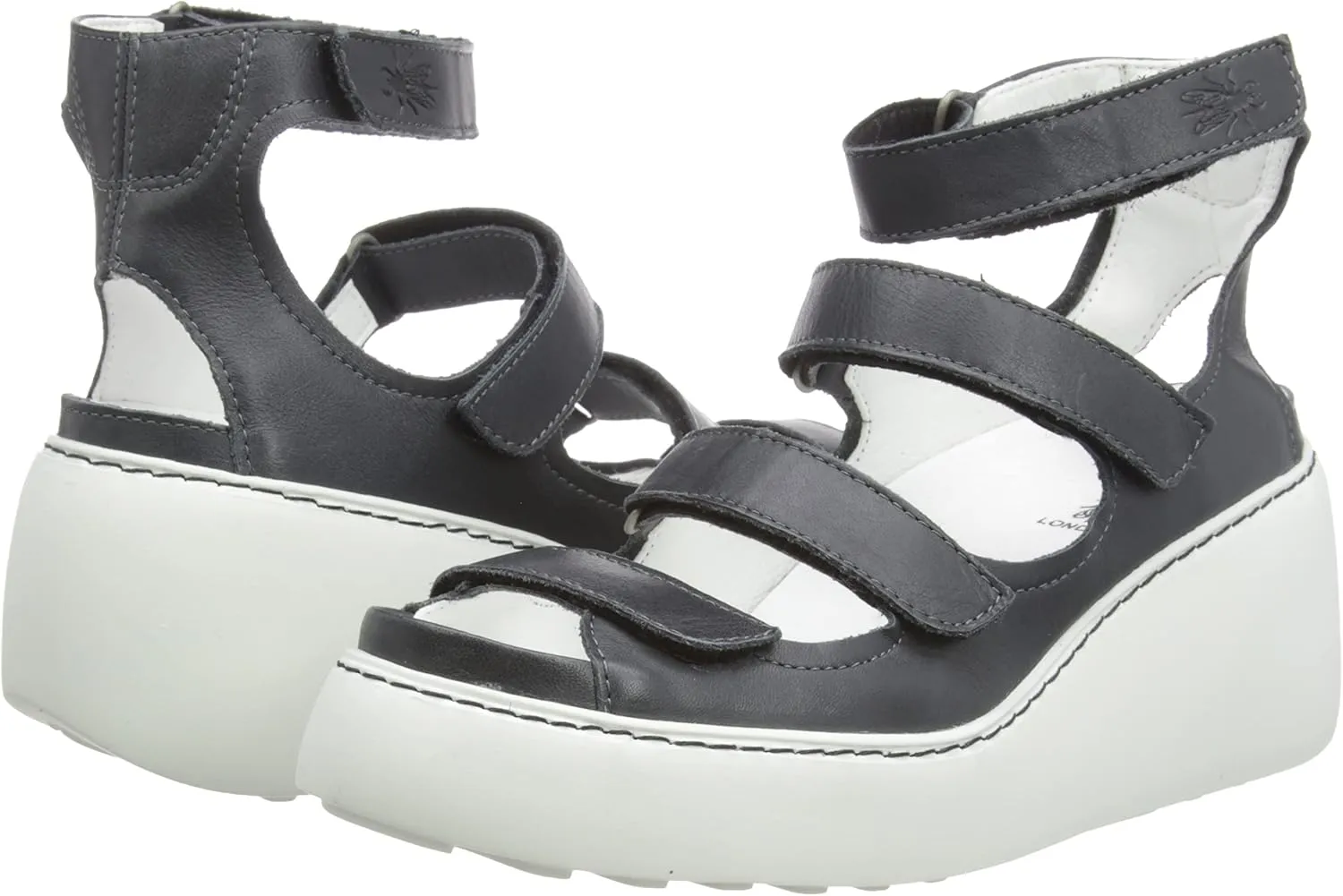 FLY London Women's Ankle-Strap Wedge Sandal