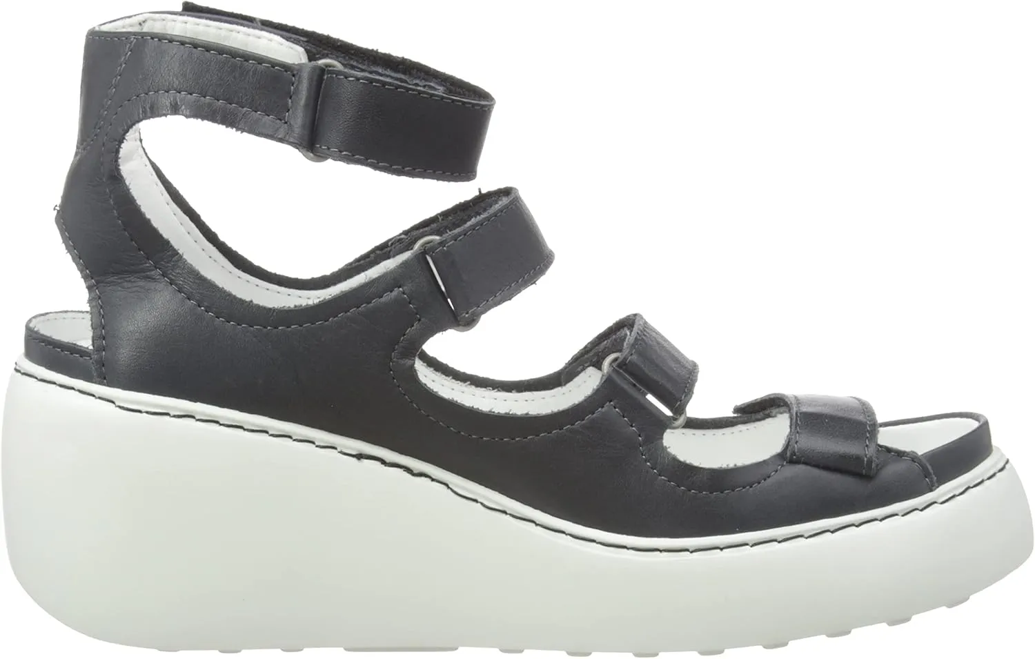 FLY London Women's Ankle-Strap Wedge Sandal