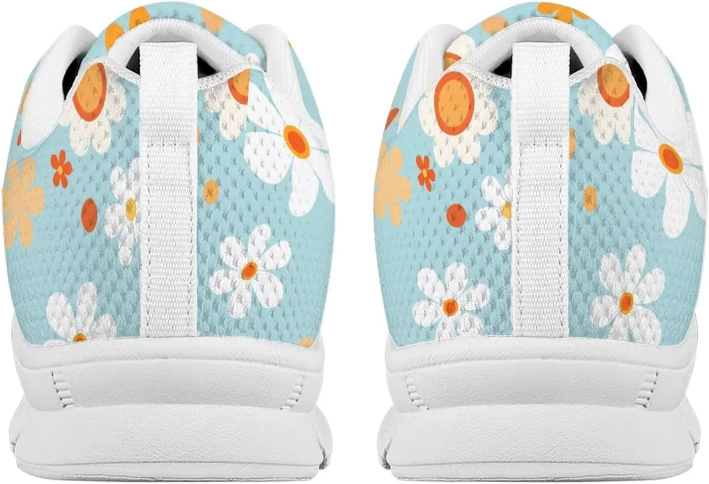 Forchrinse Daisy Unisex Running Shoes for Men Women Sports Gym Shoes Breathable Athletic Sneaker Shoe