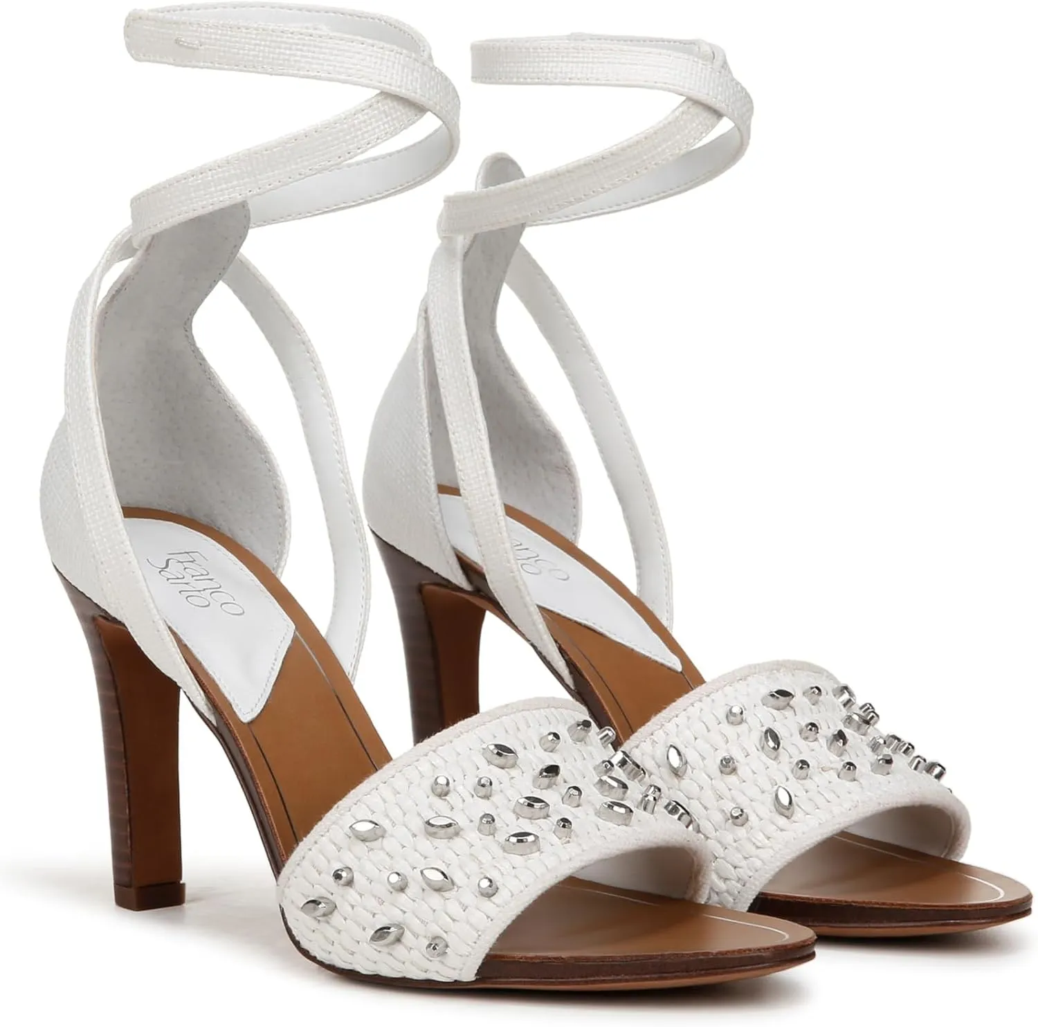 Franco Sarto Women's Eleanor Ankle Strap High Heel Sandal Heeled