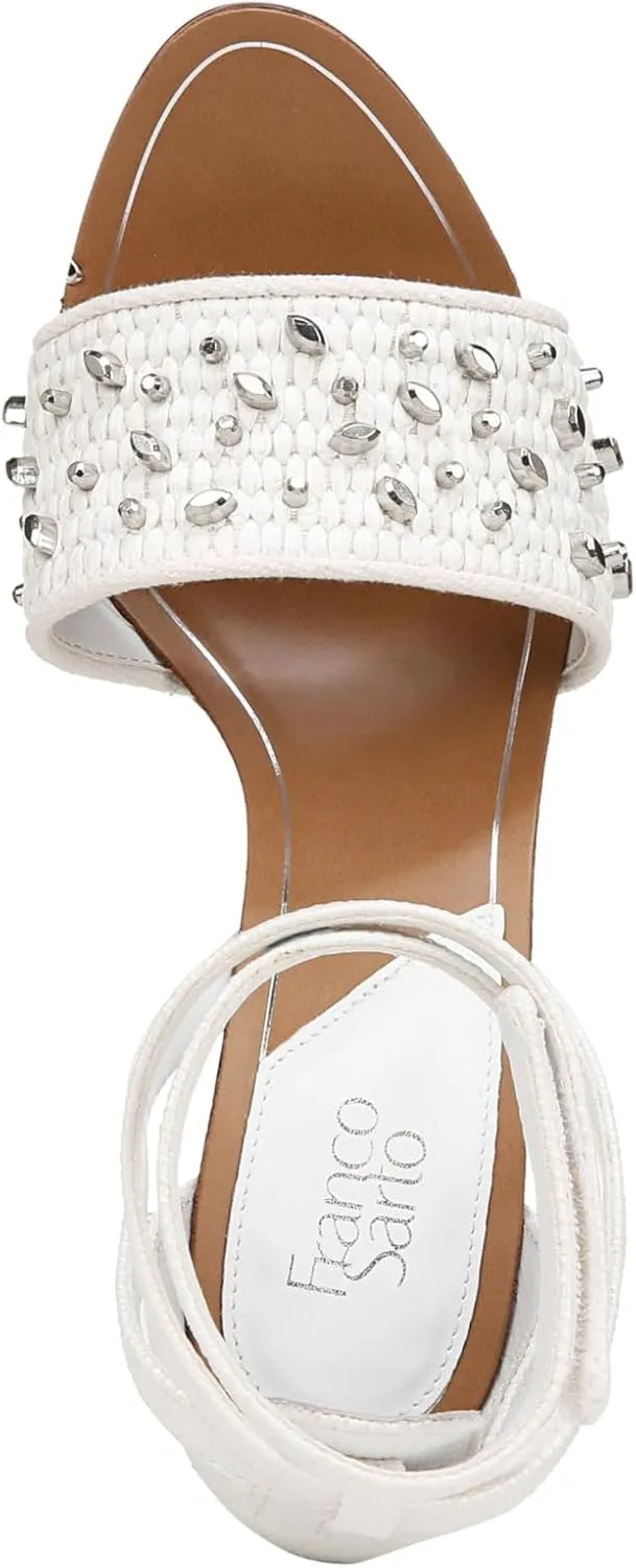 Franco Sarto Women's Eleanor Ankle Strap High Heel Sandal Heeled