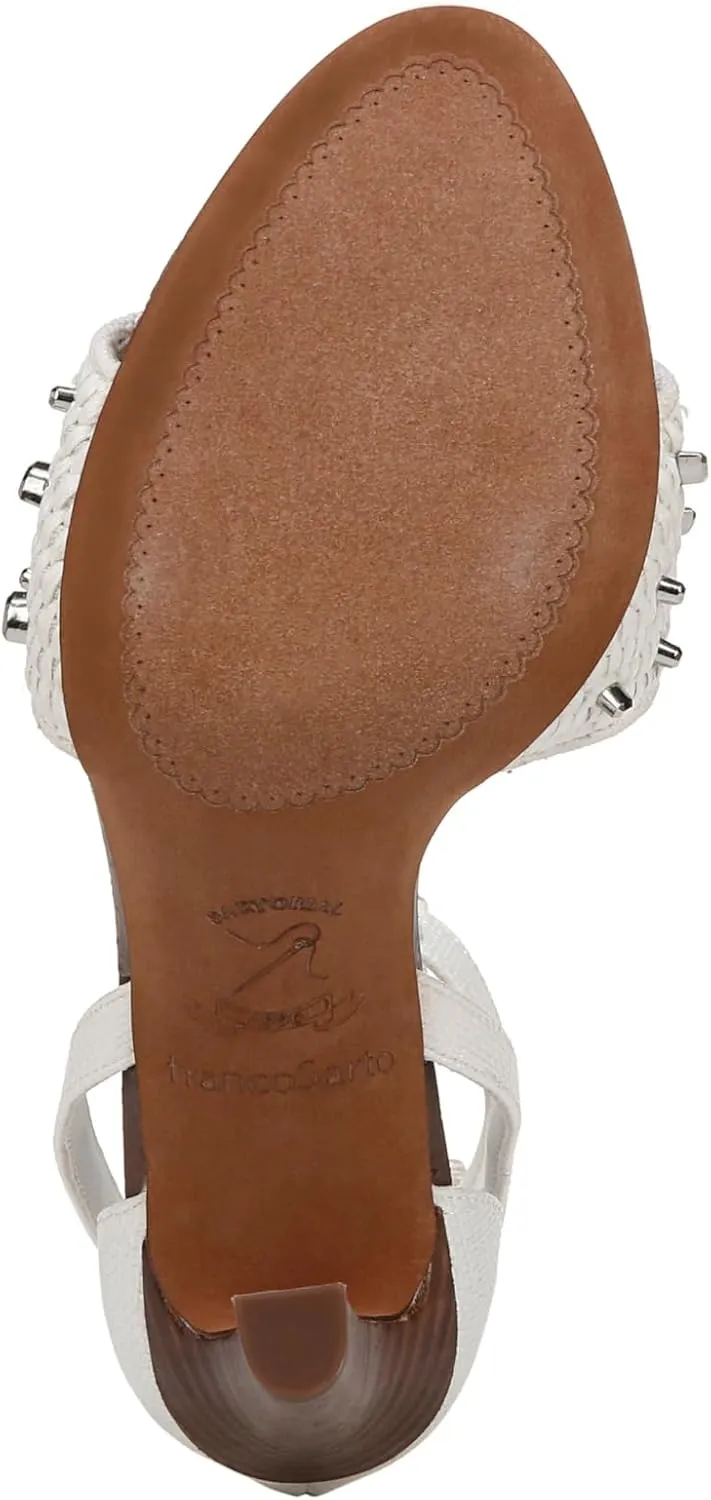 Franco Sarto Women's Eleanor Ankle Strap High Heel Sandal Heeled