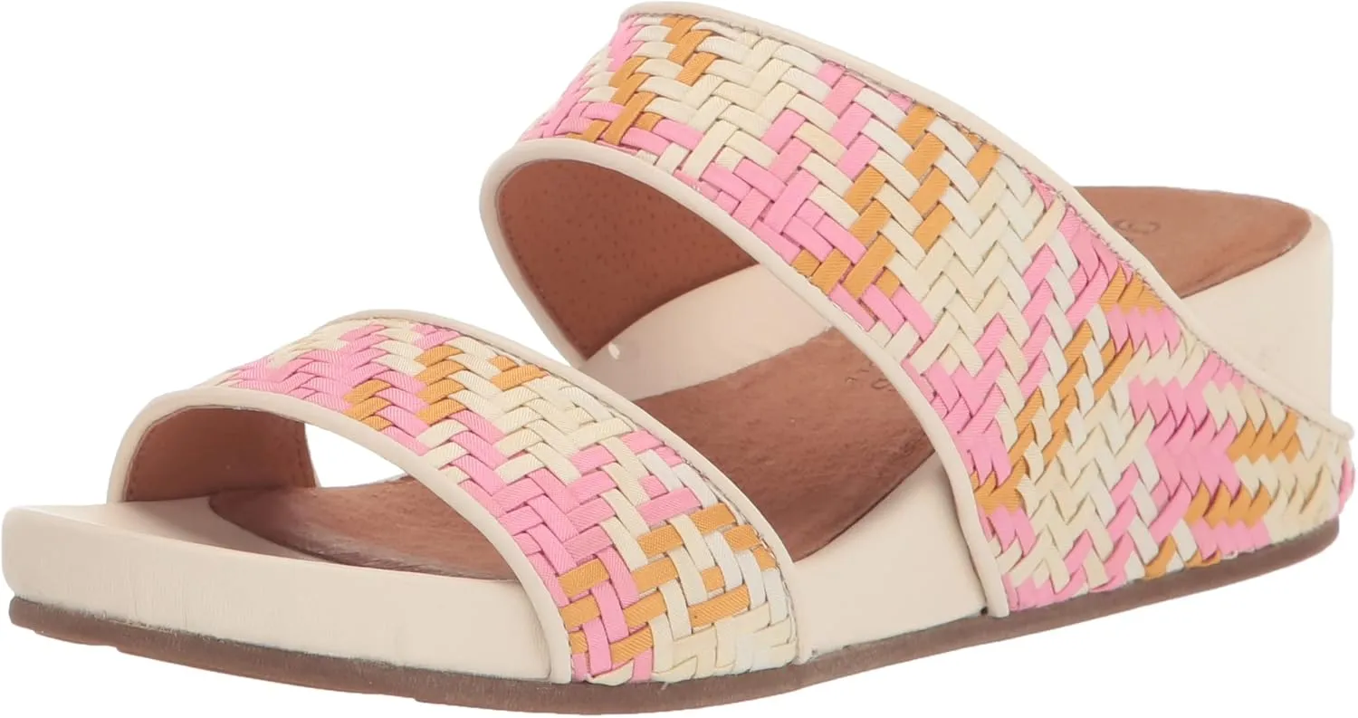 Gentle Souls by Kenneth Cole Women's Gisele Two Strap Heeled Sandal
