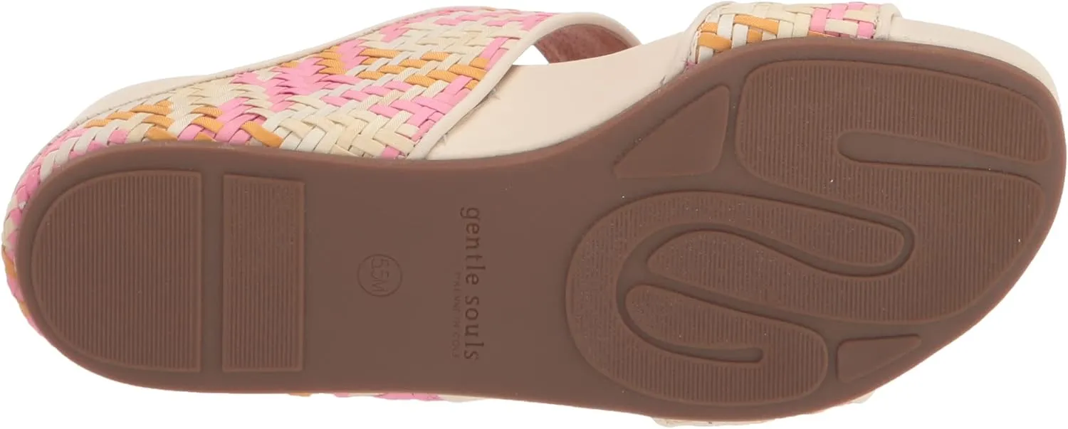 Gentle Souls by Kenneth Cole Women's Gisele Two Strap Heeled Sandal