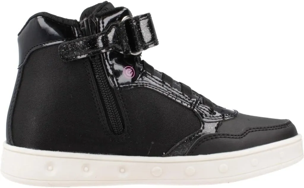 Geox Girl's J Skylin (Toddler/Little Big Kid) Sneakers