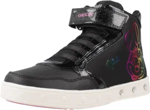 Geox Girl's J Skylin (Toddler/Little Big Kid) Sneakers