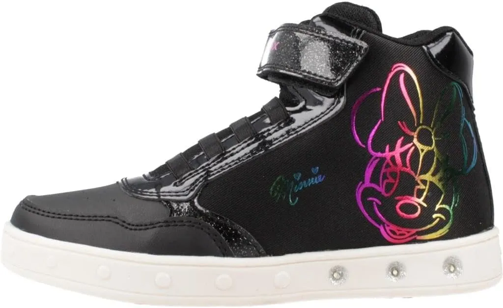 Geox Girl's J Skylin (Toddler/Little Big Kid) Sneakers