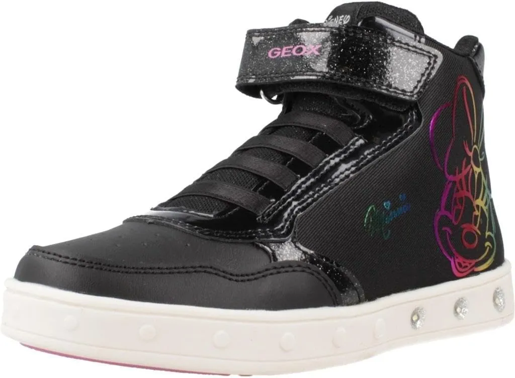 Geox Girl's J Skylin (Toddler/Little Big Kid) Sneakers