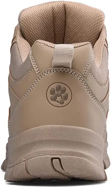 GEXECEUSS Hiking Boots for Men Breathable Non-Slip Casual Low-Top Sneakers for Trailing Trekking Outdoor Leather Walking Shoes