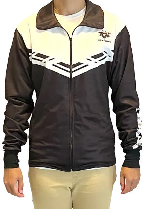 GRYPHON Trainer Ladies Track Top Black/White 2023