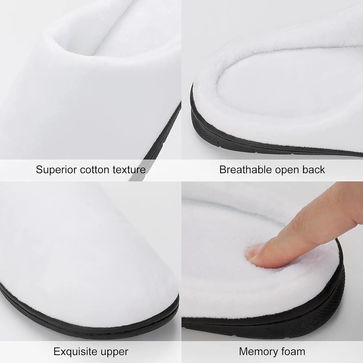 Halloween House Slippers For Woman Mens Memory Foam Bedroom Slippers Indoor Outdoor Slip-On Shoes Funny Fall Slippers
