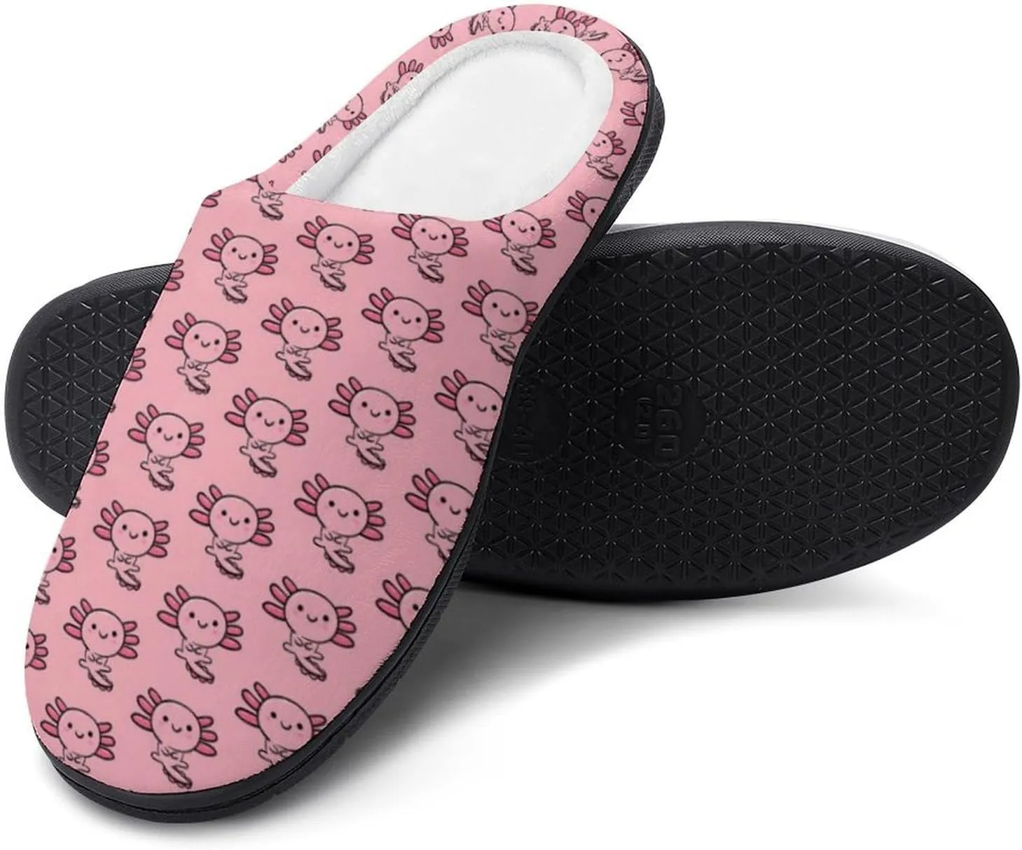 Halloween House Slippers For Woman Mens Memory Foam Bedroom Slippers Indoor Outdoor Slip-On Shoes Funny Fall Slippers
