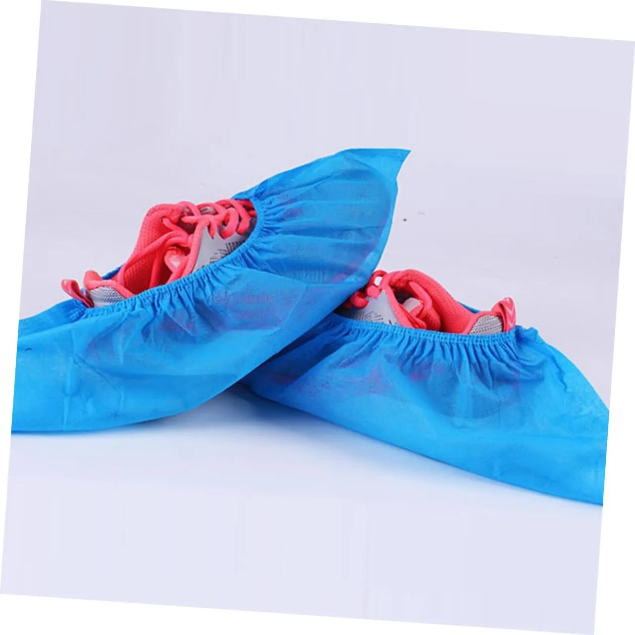 Healifty Nonwoven Fabric Shoes Cover 100pcs Breathable Nonslip for Home Kitchen Camping