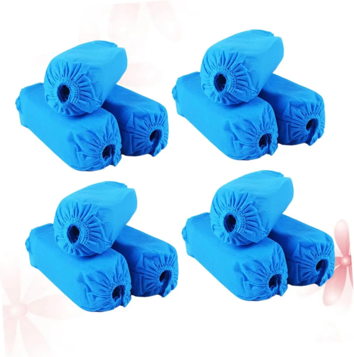 Healifty Nonwoven Fabric Shoes Cover 100pcs Breathable Nonslip for Home Kitchen Camping