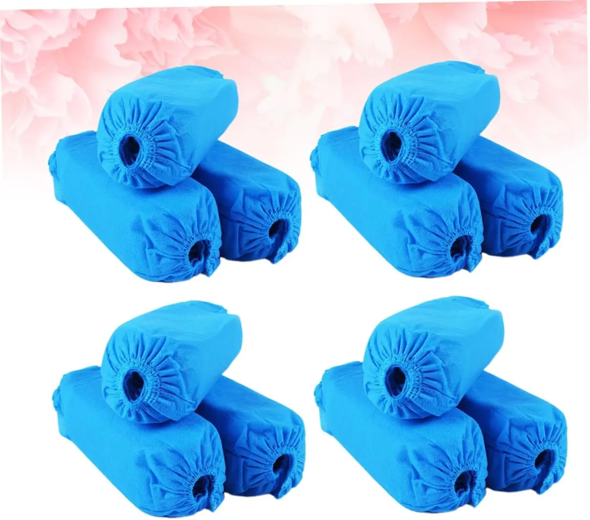 Healifty Nonwoven Fabric Shoes Cover 100pcs Breathable Nonslip for Home Kitchen Camping