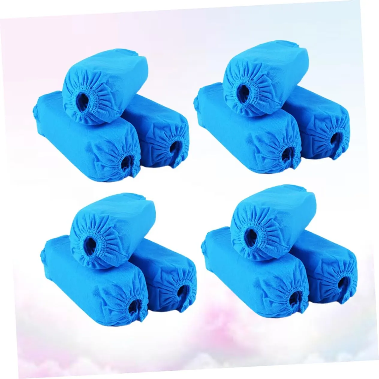 Healifty Nonwoven Fabric Shoes Cover 100pcs Breathable Nonslip for Home Kitchen Camping