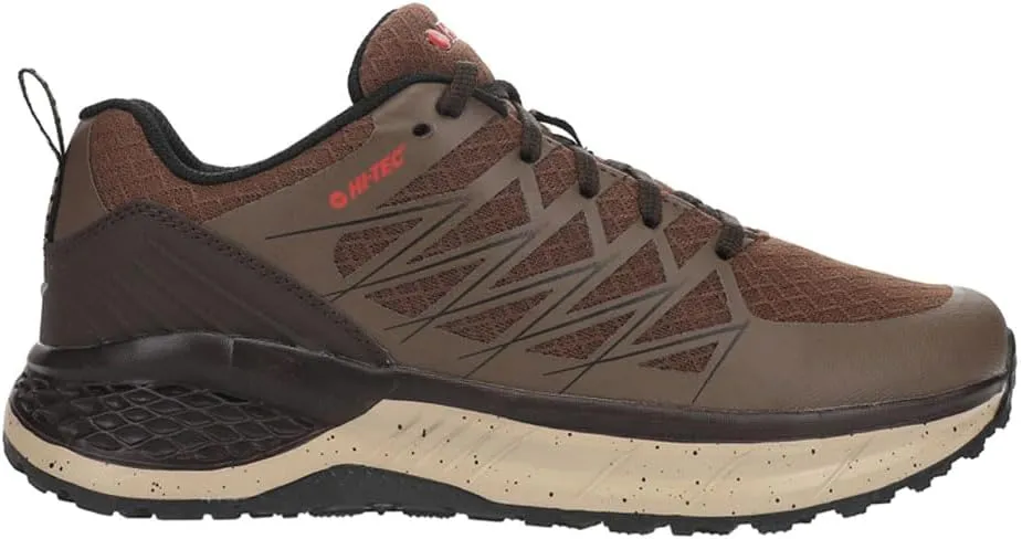HI-TEC Mens Demolisher Low Trail Trail Running Sneakers Shoes - Brown - Size 9.5 M